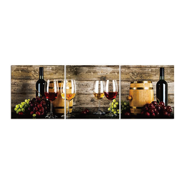 Latitude Run® Old Wine Cellar Art in Tempered Glass Print Wayfair Canada